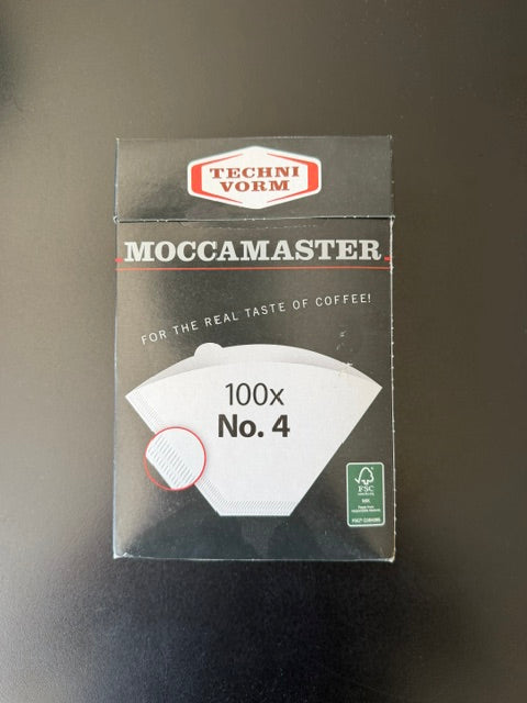 Moccamaster Filterpapier No. 4 – 100 Stück